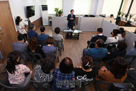 [포토] 울산 남구을 당원 만난 홍준표 후보