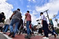 [포토] 한글날 연휴 끝, 다시 일상으로