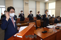 [포토] 국정감사 출석한 권영진 대구광역시장