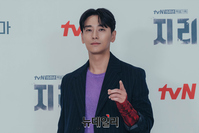 [포토] 주지훈 "하반기 최고 기대작 '지리산' 많이 시청해주세요"
