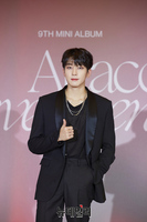 [포토] 세븐틴 원우 "벌써 9번째 앨범입니다"