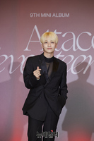 [포토] 세븐틴 정한 "우지와 함께 노란머리로 활동해요"