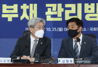 [포토] 민주당 10월 가계부채 정무위원회 당정 협의