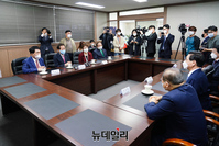 [포토] 한기총 방문한 홍준표 후보