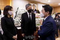 [포토] 노태우 전 대통령 조문하는 원희룡