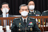 [포토] 국정감사 출석한 이영철 국방정보본부장
