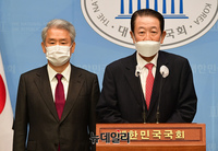 [포토] 윤석열 지지나선 박주선·김동철