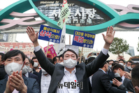 [포토] 대구 서문시장 찾은 윤석열 후보