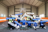 [포토] '2030여성 생활체육' 행사 찾은 이재명 후보