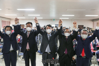 [포토] 국민의힘 충북도당 찾은 윤석열 후보