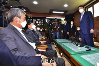 [포토] 남대문시장 상인연합회 찾은 윤석열