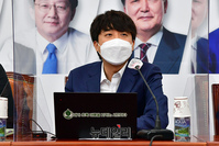 [포토] 발언하는 이준석 국민의힘 대표