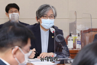 [포토] 국회 출석한 정은경 질병관리청장