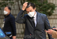 [포토] 재판 출석하는 조국