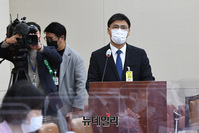 [포토] 인사말 하는 김의철 한국방송공사 사장 후보자