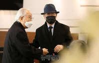[포토] 전두환 전 대통령 빈소 찾은 장세동·고명승