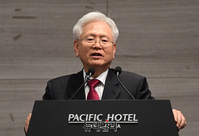 [포토] 트러스트포럼 참석한 고영주 자유민주당 대표