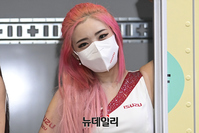 [포토] 서울모빌리티쇼 모델 오아희 '매혹적인 눈빛'