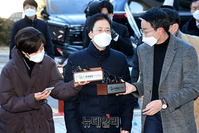 [포토] '고발사주' 의혹 손준성, 두 번째 영장심사 출석