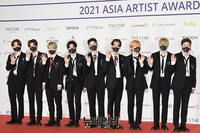 [포토] 2021AAA 시상식 찾은 티일사일구 