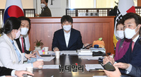 [포토] 최고위 주재하는 이준석 국민의힘 대표