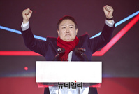 [포토] 연설하는 윤석열 국민의힘 대선후보