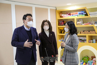 [포토] 서울서부 스마일센터 찾은 윤석열 후보