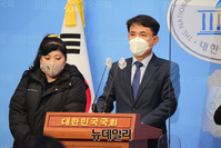 [포토] 기자회견 갖는 김진태 국민의힘 '이재명 비리 국민검증특위' 위원장