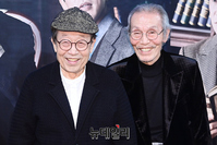 [포토] 연극 '라스트세션' 신구·오영수 "우리 깐부에요"