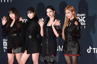 [포토] 2021 MAMA 에스파, 올블랙 패션