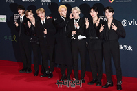 [포토] 2021MAMA 스트레이 키즈 "다들 반갑습니다"