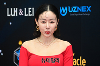 [포토] 아시아모델어워즈 참석한 김혜정 대표