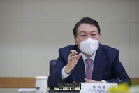 [포토] 한국과학기술단체총연합회 간담회 참석한 윤석열