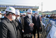 [포토] 광주AI데이터센터 찾은 윤석열 대선후보