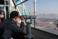 [포토] 여수광양항만공사 방문한 윤석열 대선후보