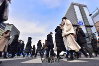 [포토] 새해 앞두고 다시 찾아온 추위