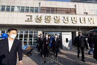 [포토] 고성 통일전망대 찾은 이재명 후보