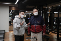 [포토] 실내체육시설 찾아 현장 간담회 갖는 윤석열