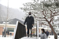 [포토] 안내견학교 찾은 윤석열 국민의힘 대선후보