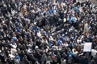 [포토] 수원 매산로테마거리 방문한 이재명