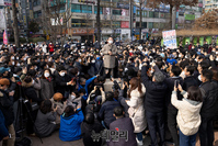 [포토] 경기 오산에 등장한 이재명