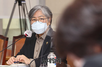 [포토] 국회 출석한 정은경 질병관리청장