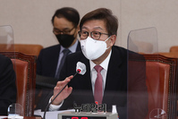 [포토] 국회 출석한 박형준 부산시장