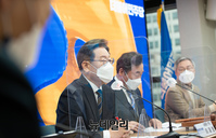 [포토] 발언하는 이재명 민주당 대선후보