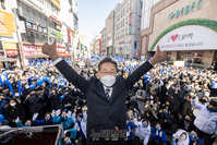 [포토] 대구 동성로 찾은 이재명 후보