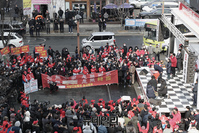 [포토] 전주서 지지호소 하는 윤석열 국민의힘 대선 후보