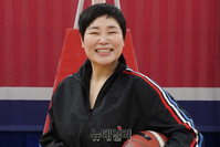 [포토] 마녀체력 농구부 고수희, 농구 재미에 푹 빠져요