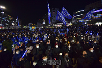 [포토] 이재명 후보 응원하는 안산 지지자들