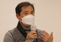 [포토] 이재명 검사사칭 소명 관련 기자회견 연 최철호 KBS PD