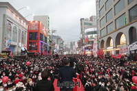 [포토] 홍대 유세 나선 윤석열 대선후보